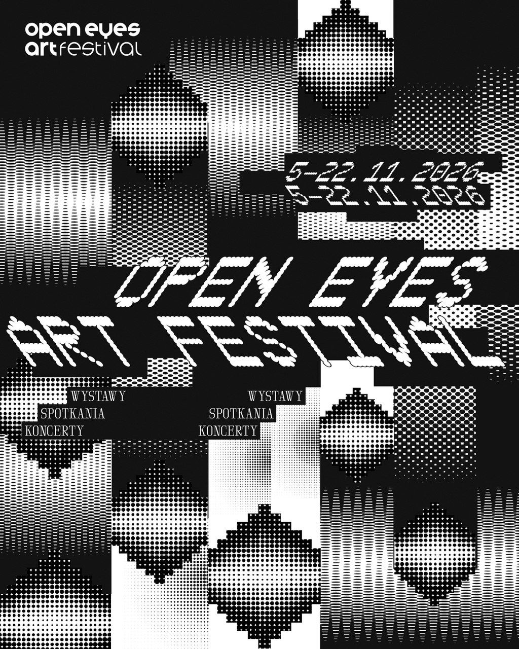 Open Eyes Art Festival 2026, key visual poster
